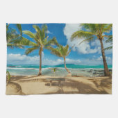 Tropische Strände | Kuau Cove Beach, Maui Hawaii Geschirrtuch (Horizontal)