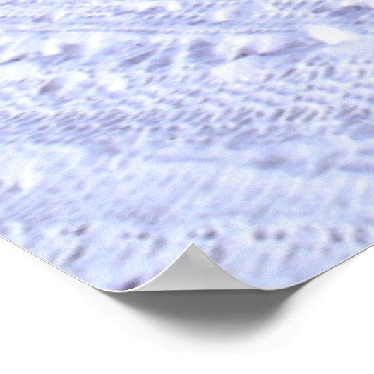 Tropische Strände | Leitungswasser, Florida Poster (Ecke)