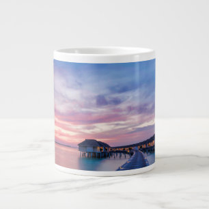 Tropische Strände   Maldives Bungalows Jumbo-Tasse