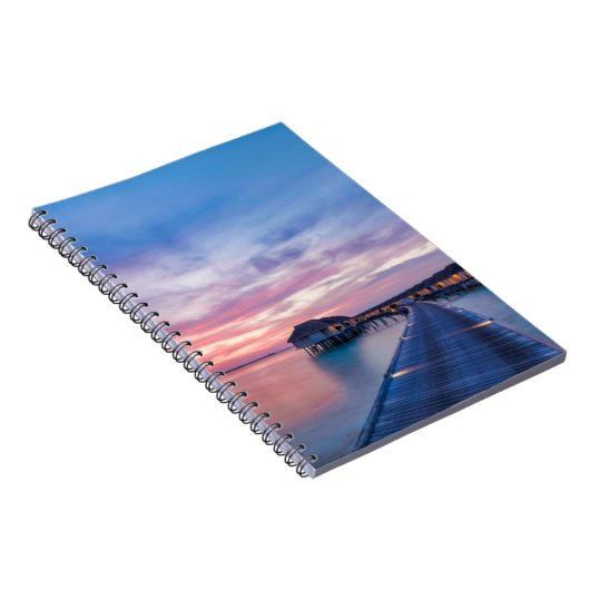 Tropische Strände | Maldives Bungalows Notizblock (Rechte Seite)