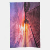 Tropische Strände | Malediven Sunset Geschirrtuch (Vertikal)