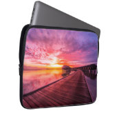 Tropische Strände | Malediven Sunset Laptopschutzhülle (Vorne Rechts)