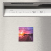 Tropische Strände | Malediven Sunset Magnet (In Situ (Geschirrspüler))