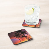 Tropische Strände | Maui Hawaii Getränkeuntersetzer (Rechte Seite)