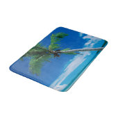 Tropische Strände | Motu Tofari Beach, Bora Bora Badematte (Schrägansicht)