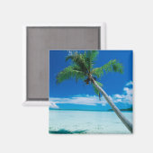 Tropische Strände | Motu Tofari Beach, Bora Bora Magnet (Vorderseite/Rückseite)