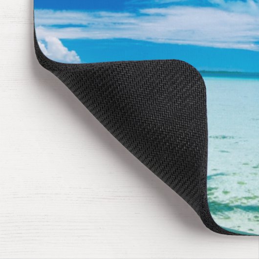 Tropische Strände | Motu Tofari Beach, Bora Bora Mousepad (Ecke)