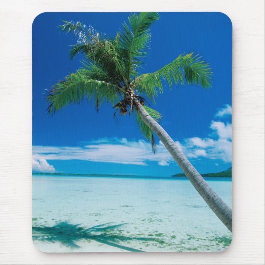 Tropische Strände | Motu Tofari Beach, Bora Bora Mousepad (Vorne)