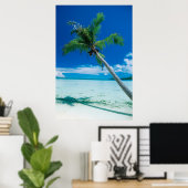 Tropische Strände | Motu Tofari Beach, Bora Bora Poster (Heimbüro)