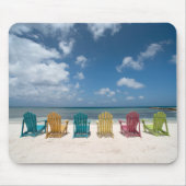 Tropische Strände | Palm Beach, Aruba Mousepad (Vorne)
