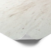 Tropische Strände | Palm Beach, Aruba Poster (Ecke)