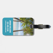Tropische Strände | Philippinen Gepäckanhänger (Rückseite horizontal)