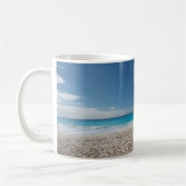 Tropische Strände | Sandstrand, Anguilla Kaffeetasse (Links)
