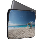Tropische Strände | Sandstrand, Anguilla Laptopschutzhülle (Vorne Rechts)