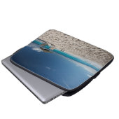 Tropische Strände | Sandstrand, Anguilla Laptopschutzhülle (Vorne Knopf)