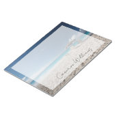 Tropische Strände | Sandstrand, Anguilla Notizblock (angewinkelt)