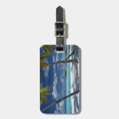 Tropische Strände | Sandstrand, Malediven Gepäckanhänger (Vorderseite vertikal)