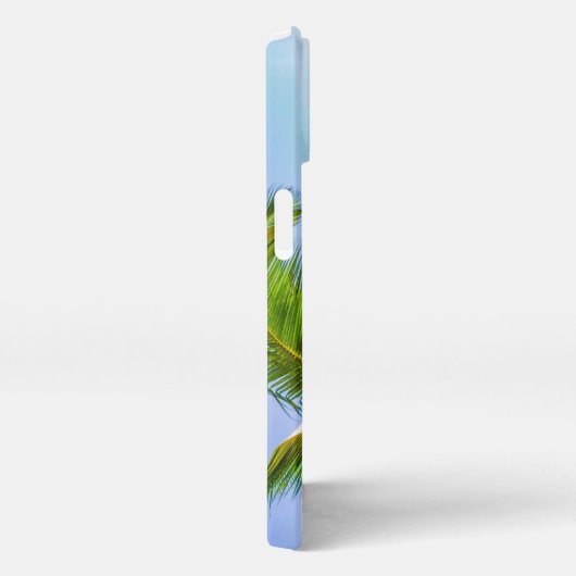 Tropische Strände | Segelboot, Palm Tree, Aruba iPhone Hülle (Rechte Seite)