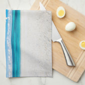 Tropische Strände | Sonnenuntergang in tropischer Geschirrtuch (Viertel Falte)