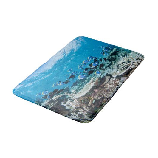 Tropische Strände | Sturgeon Badematte (Schrägansicht)