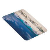 Tropische Strände | Tropischer Strandanguilla Magnet (Rechte Seite)