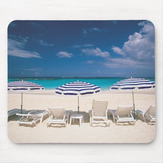 Tropische Strände | Tropischer Strandanguilla Mousepad (Vorne)
