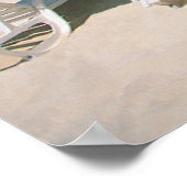 Tropische Strände | Tropischer Strandanguilla Poster (Ecke)