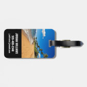 Tropische Strände | Wailea, Maui, Hawaii Gepäckanhänger (Rückseite horizontal)