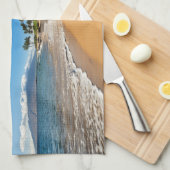 Tropische Strände | Wailea, Maui, Hawaii Geschirrtuch (Viertel Falte)