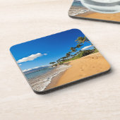 Tropische Strände | Wailea, Maui, Hawaii Getränkeuntersetzer (Linke Seite)