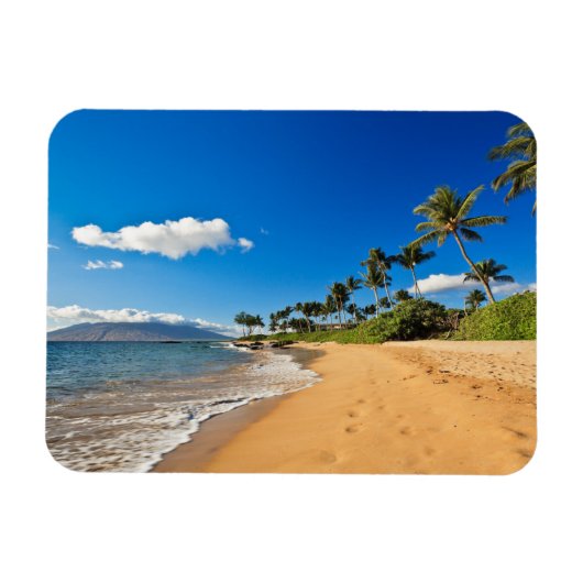 Tropische Strände | Wailea, Maui, Hawaii Magnet (Horizontal)