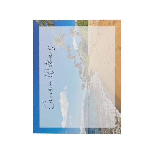 Tropische Strände | Wailea, Maui, Hawaii Notizblock (Rotiert)