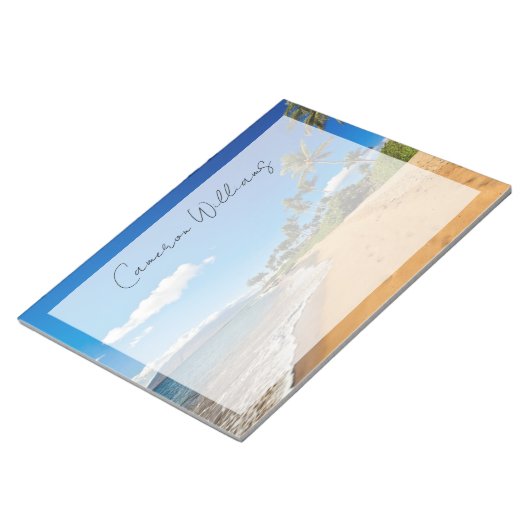 Tropische Strände | Wailea, Maui, Hawaii Notizblock (angewinkelt)