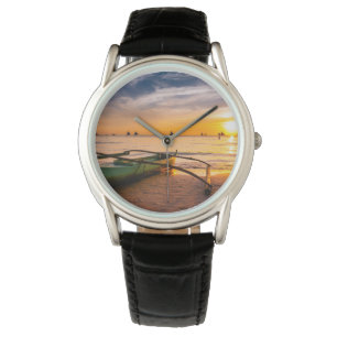 Tropische Strände Weißer Strand von Boracay Armbanduhr