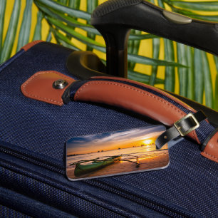 Tropische Strände   Weißer Strand von Boracay Gepäckanhänger