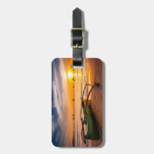 Tropische Strände | Weißer Strand von Boracay Gepäckanhänger (Vorderseite vertikal)