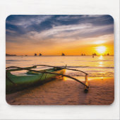Tropische Strände | Weißer Strand von Boracay Mousepad (Vorne)