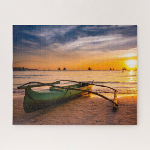 Tropische Strände   Weißer Strand von Boracay Puzzle