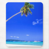 Tropische Strände | White Beach, Phillipse Mousepad (Vorne)