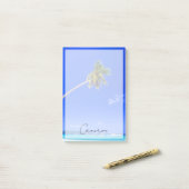 Tropische Strände | White Beach, Phillipse Post-it Klebezettel (Auf Schreibtisch)