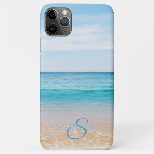 Tropische Strandküste Case-Mate iPhone Hülle (Rückseite)