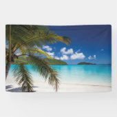 tropische Strandlandschaft Banner (Horizontal)
