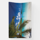 tropische Strandlandschaft Banner (Vertikal)
