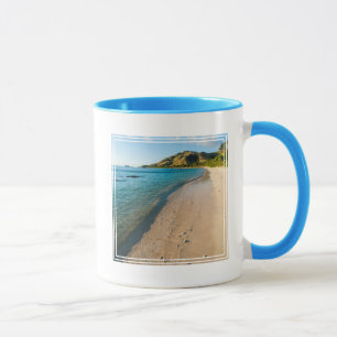 Tropische Strandlandschaft, Fidschi Tasse