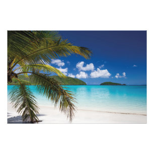 tropische Strandlandschaft Fotodruck