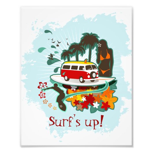 tropische Strandlandschaft Fotodruck (Vorne)