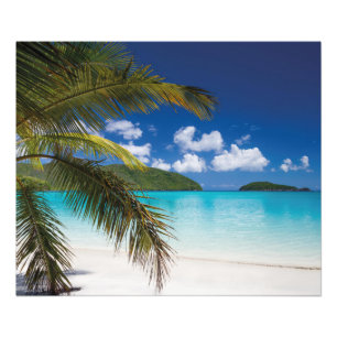 tropische Strandlandschaft Fotodruck