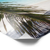 tropische Strandlandschaft Fotodruck (Ecke)