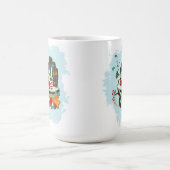 tropische Strandlandschaft Kaffeetasse (Mittel)