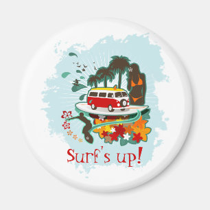 tropische Strandlandschaft Magnet